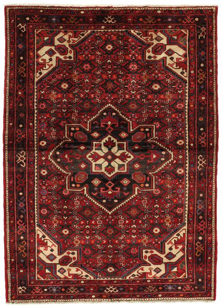 Hosseinabad - Hamadan Persian Carpet 216x156