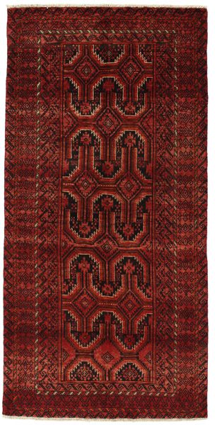 Baluch - Turkaman Persian Carpet 218x108