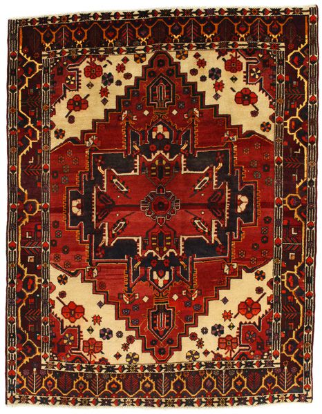 Bakhtiari Persian Carpet 210x162