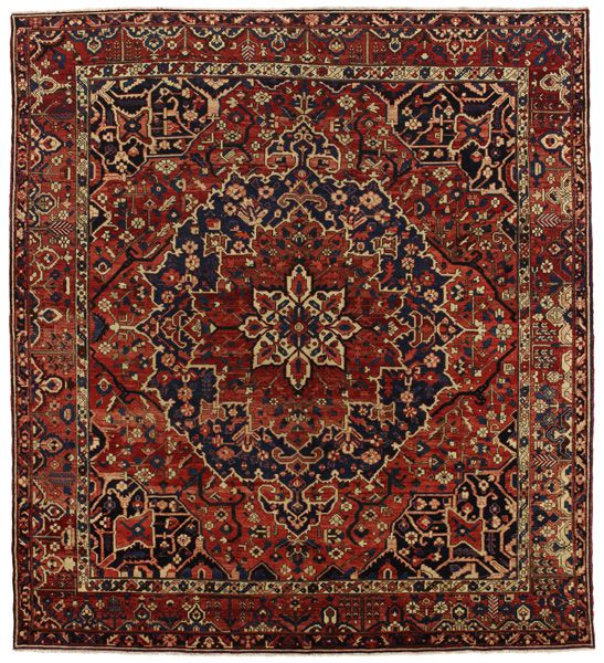 Bakhtiari Persian Carpet 360x325