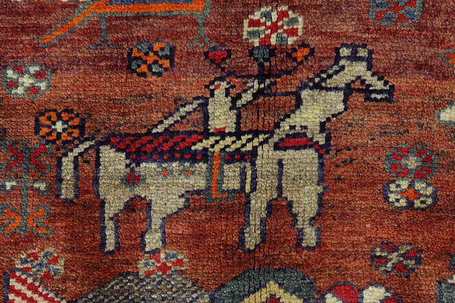 Lori - Gabbeh Persian Carpet 225x129 - Picture 7