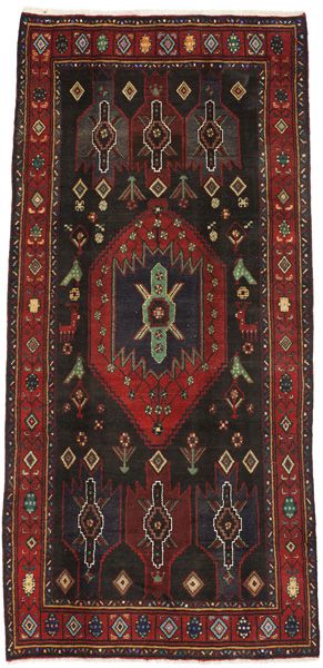 Koliai - Kurdi Persian Carpet 305x143