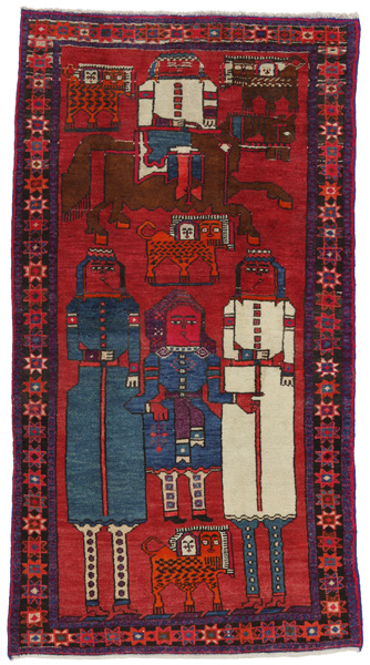 Lori - Bakhtiari Persian Carpet 223x138