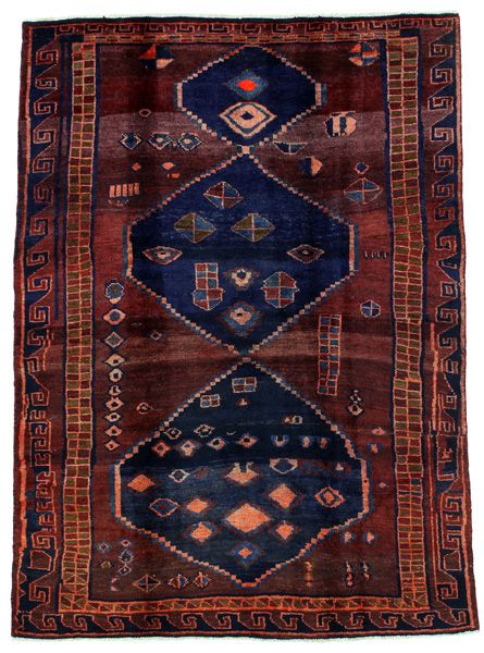 Lori - Bakhtiari Persian Carpet 205x150