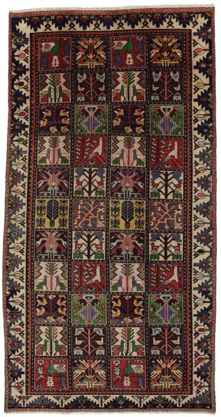 Bakhtiari Persian Carpet 277x145