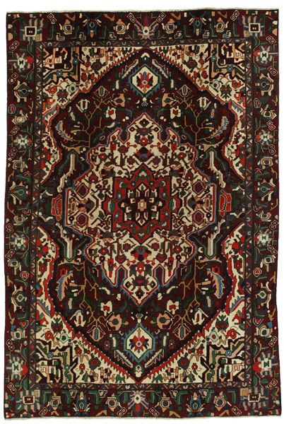 Bakhtiari Persian Carpet 282x192