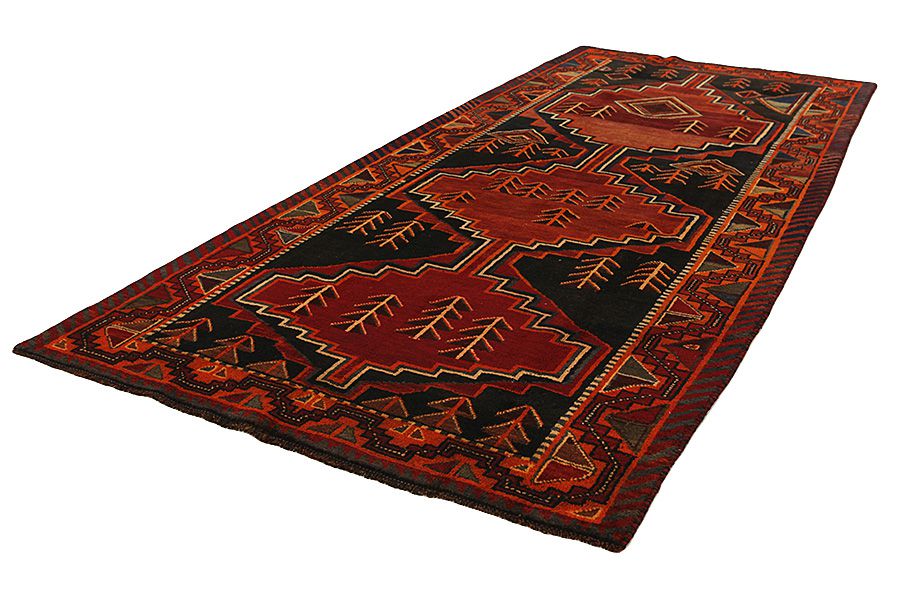 Koliai - Kurdi Persian Carpet 325x136 - Picture 2