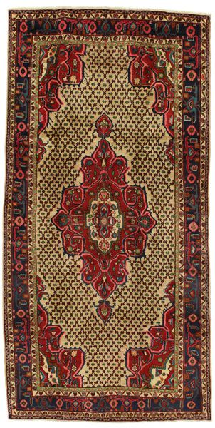 Songhor - Koliai Persian Carpet 313x156
