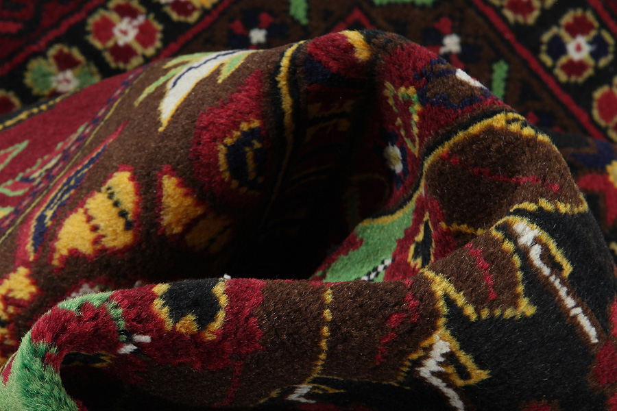 Kurdi Persian Carpet 202x133 - Picture 6