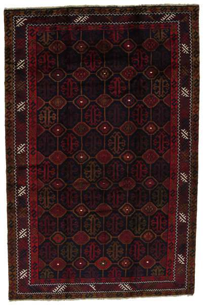 Gabbeh - Qashqai Persian Carpet 235x150