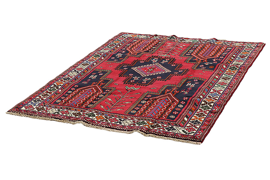Afshar - Sirjan Persian Carpet 200x143 - Picture 2