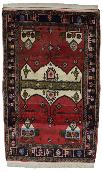 Bijar - Kurdi Persian Carpet 148x92