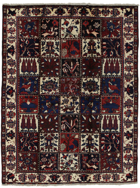 Bakhtiari Persian Carpet 204x155