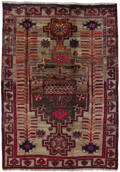 Lori - Gabbeh Persian Carpet 182x129