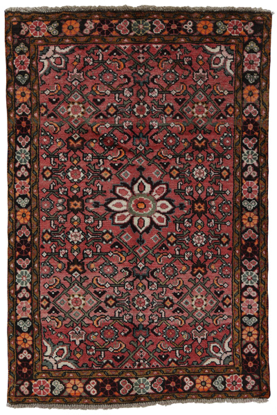 Hosseinabad - Hamadan Persian Carpet 145x97