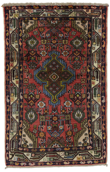 Enjelas - Hamadan Persian Carpet 120x77