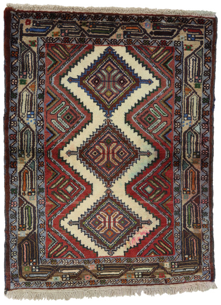 Koliai - Kurdi Persian Carpet 108x82