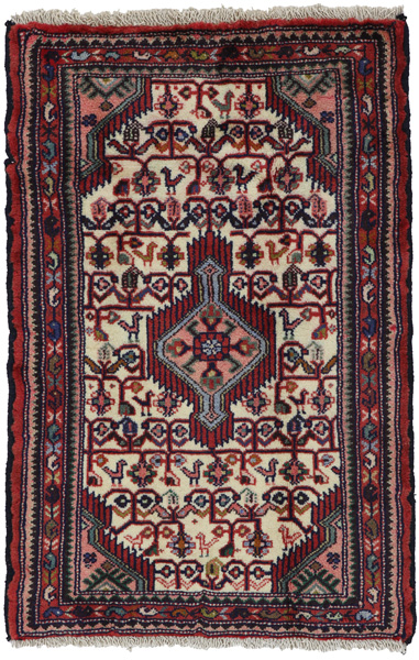 Enjelas - Hamadan Persian Carpet 96x61