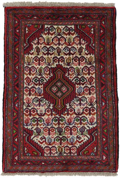 Enjelas - Hamadan Persian Carpet 93x65