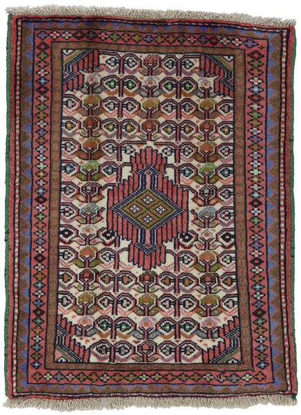 Enjelas - Hamadan Persian Carpet 86x66