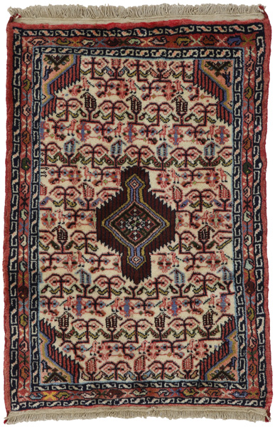 Enjelas - Hamadan Persian Carpet 96x65