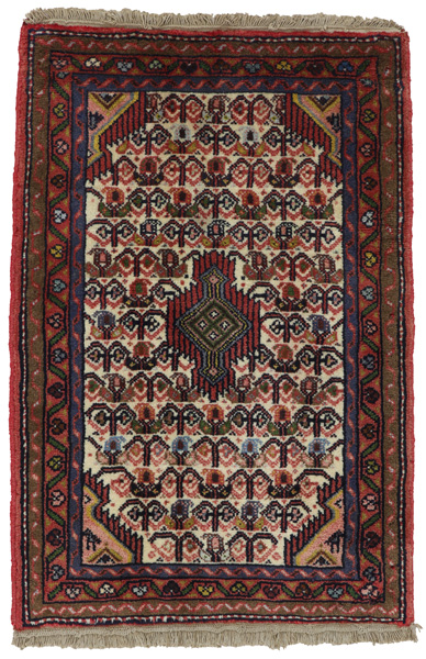 Enjelas - Hamadan Persian Carpet 95x65