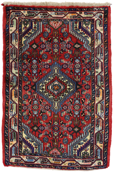 Enjelas - Hamadan Persian Carpet 98x65