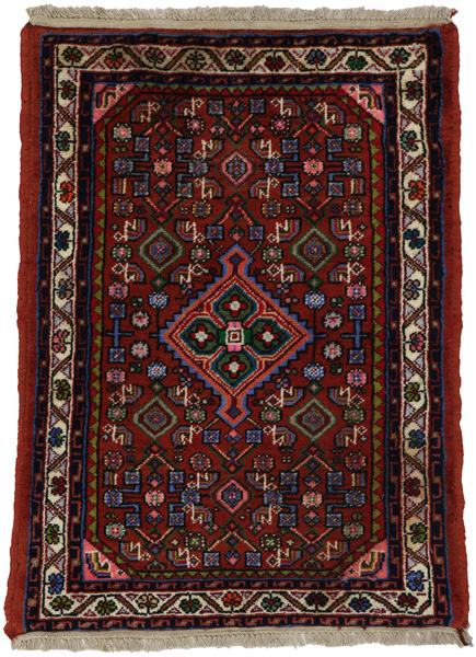 Borchalou - Hamadan Persian Carpet 85x64