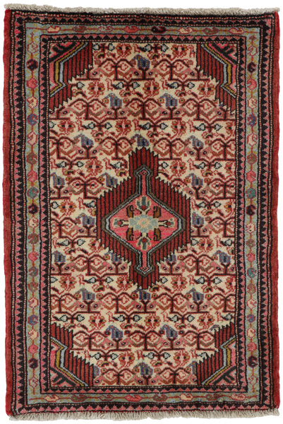 Enjelas - Hamadan Persian Carpet 94x66