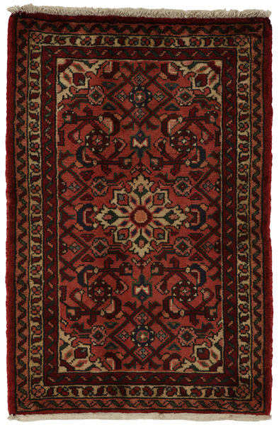 Borchalou - Hamadan Persian Carpet 97x65