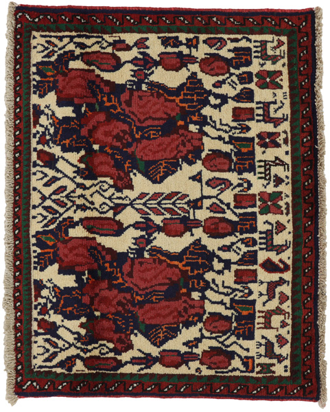 Afshar - Sirjan Persian Carpet 60x76