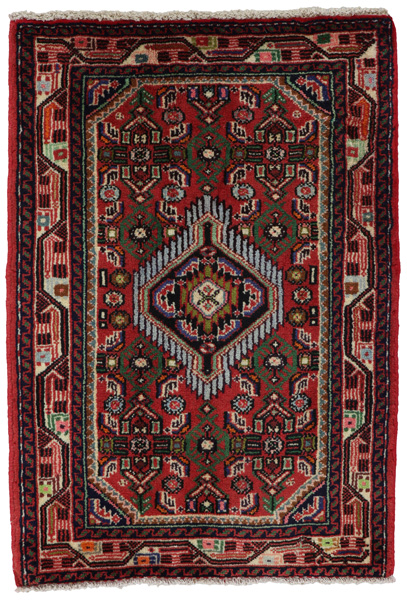 Enjelas - Hamadan Persian Carpet 94x66