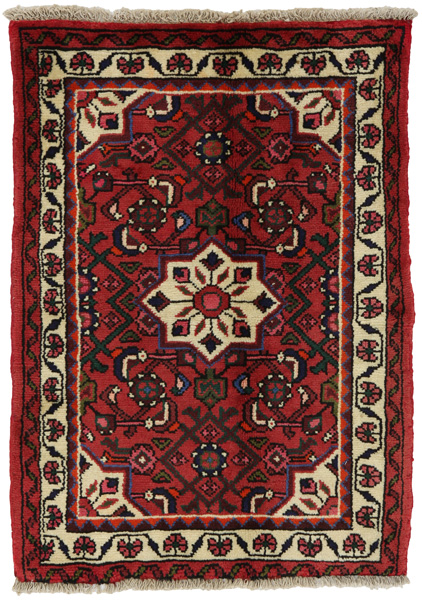 Borchalou - Hamadan Persian Carpet 90x65