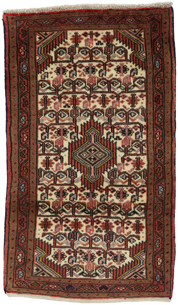 Enjelas - Hamadan Persian Carpet 103x60