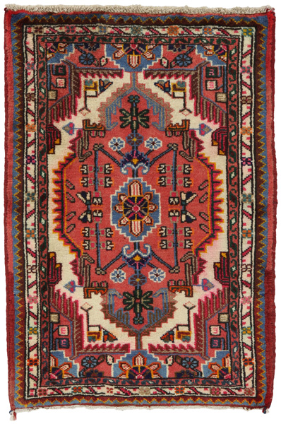 Nahavand - Hamadan Persian Carpet 88x60