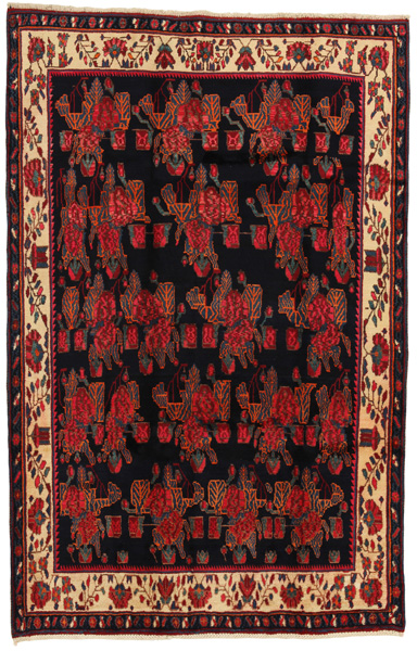 Bijar - Kurdi Persian Carpet 233x150