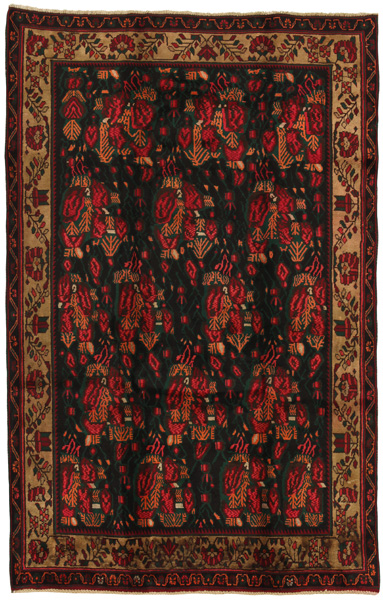Bijar - Kurdi Persian Carpet 242x158