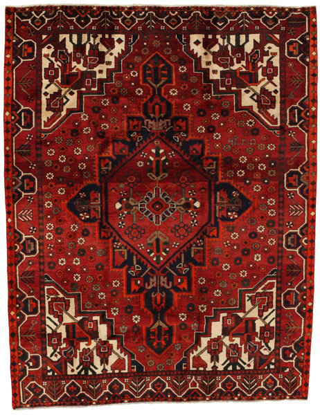 Bakhtiari Persian Carpet 233x179