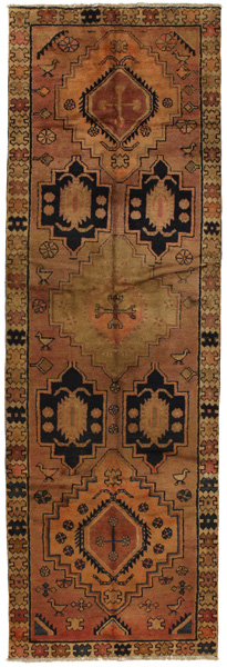 Bakhtiari Persian Carpet 365x118