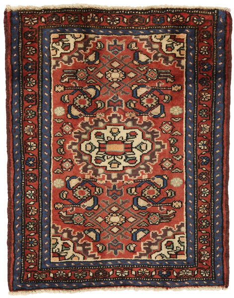 Borchalou - Hamadan Persian Carpet 88x70