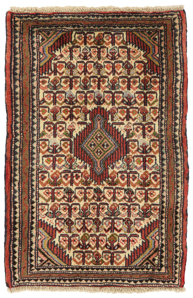 Enjelas - Hamadan Persian Carpet 93x62