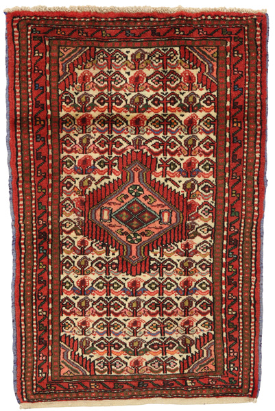 Enjelas - Hamadan Persian Carpet 102x66