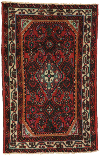 Hosseinabad - Hamadan Persian Carpet 115x73