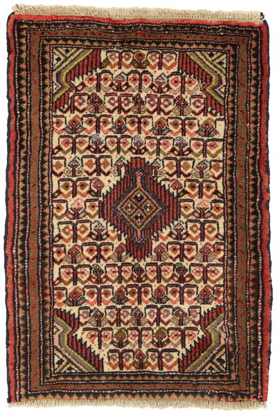 Enjelas - Hamadan Persian Carpet 87x60