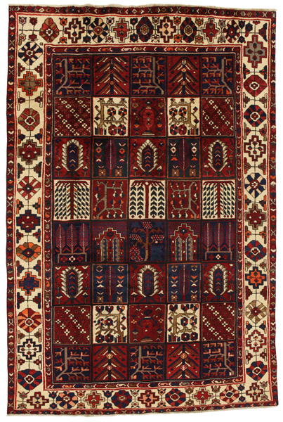 Bakhtiari - Garden Persian Carpet 290x197