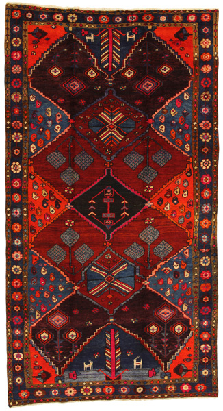 Bakhtiari - Lori Persian Carpet 302x162