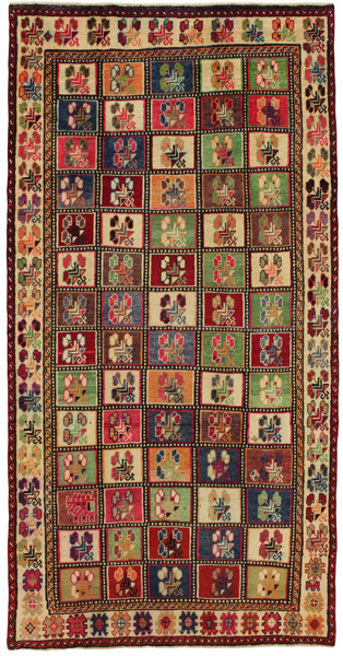 Bakhtiari Persian Carpet 292x148