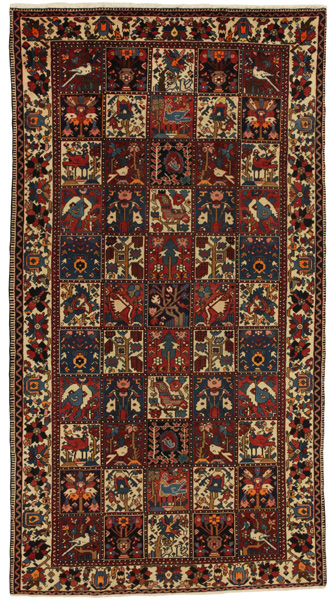Bakhtiari Persian Carpet 308x168