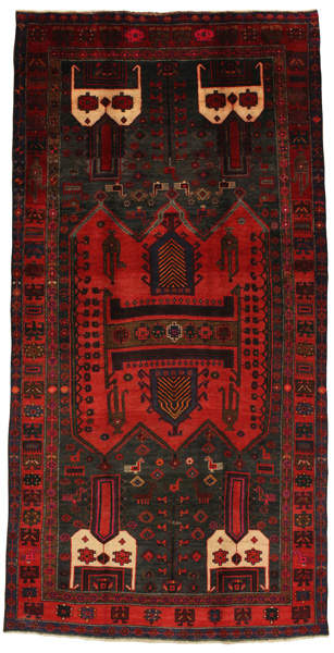 Koliai - Kurdi Persian Carpet 296x151