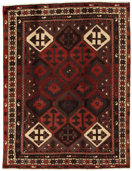 Lori - Bakhtiari Persian Carpet 186x144